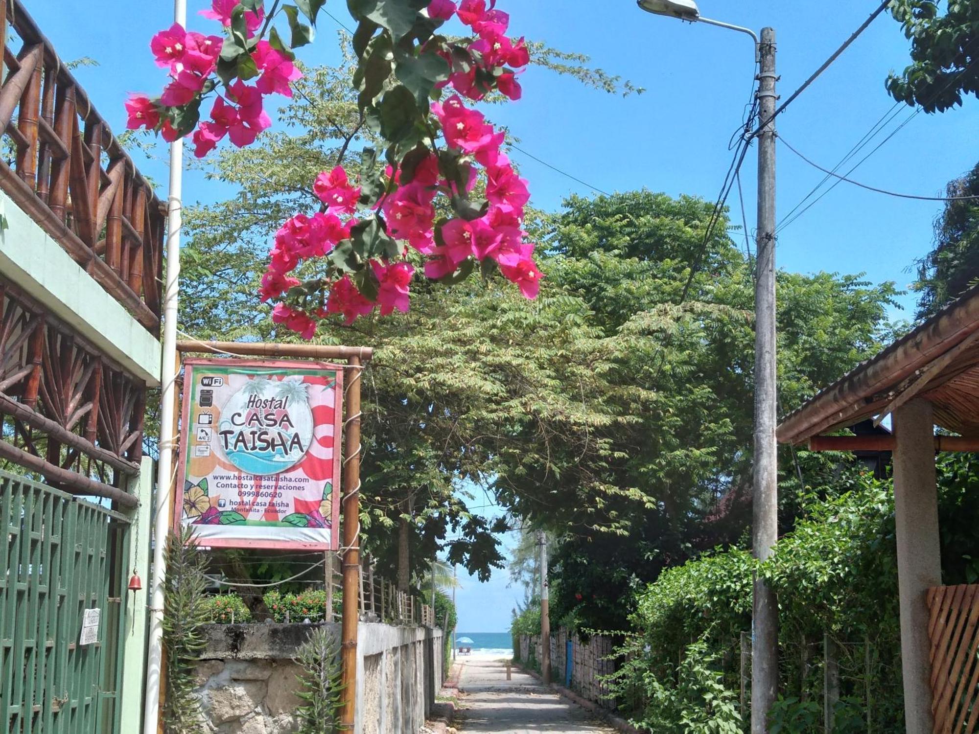 Hostal Casa Taisha Montañita 外观 照片