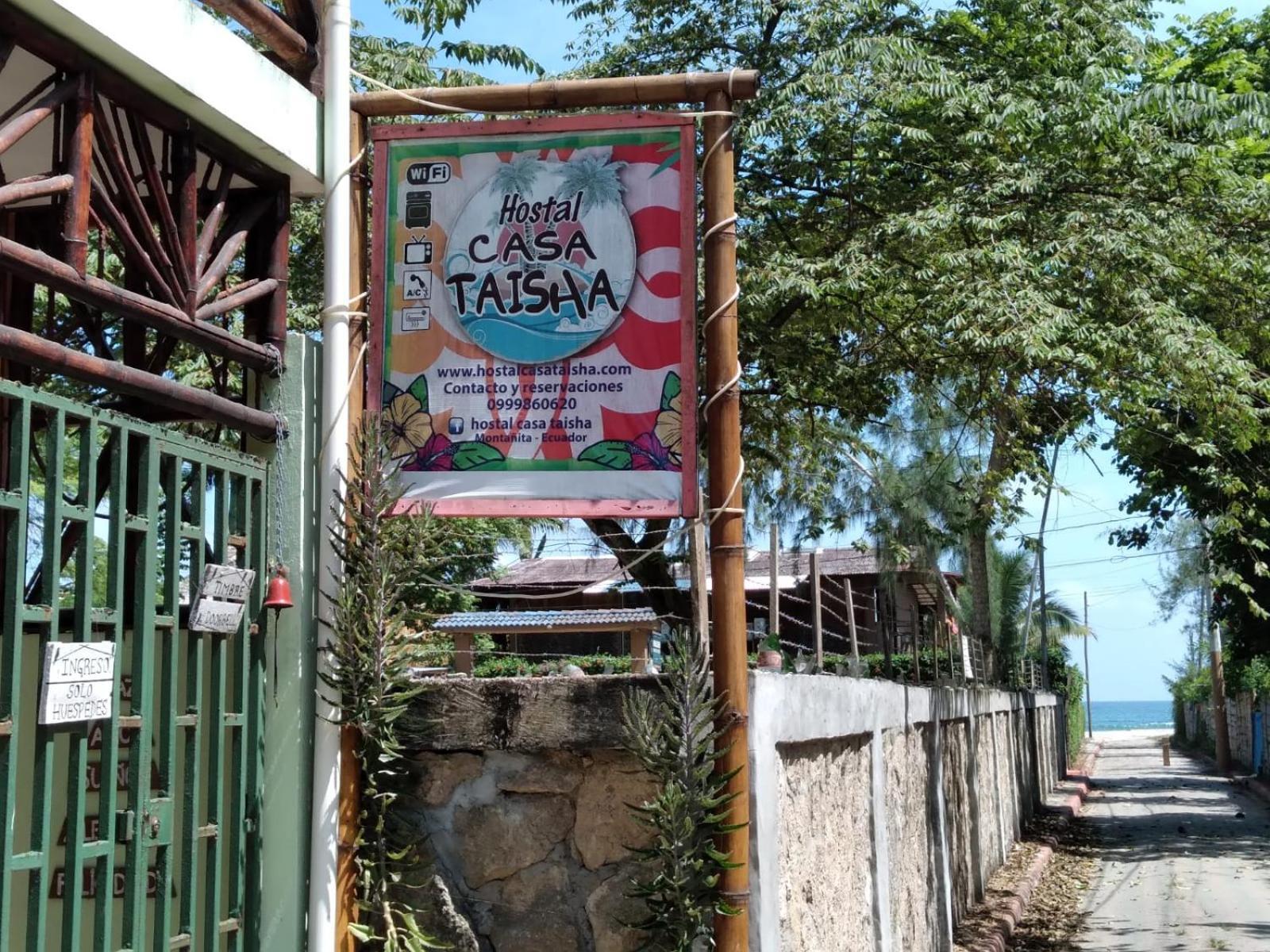 Hostal Casa Taisha Montañita 外观 照片