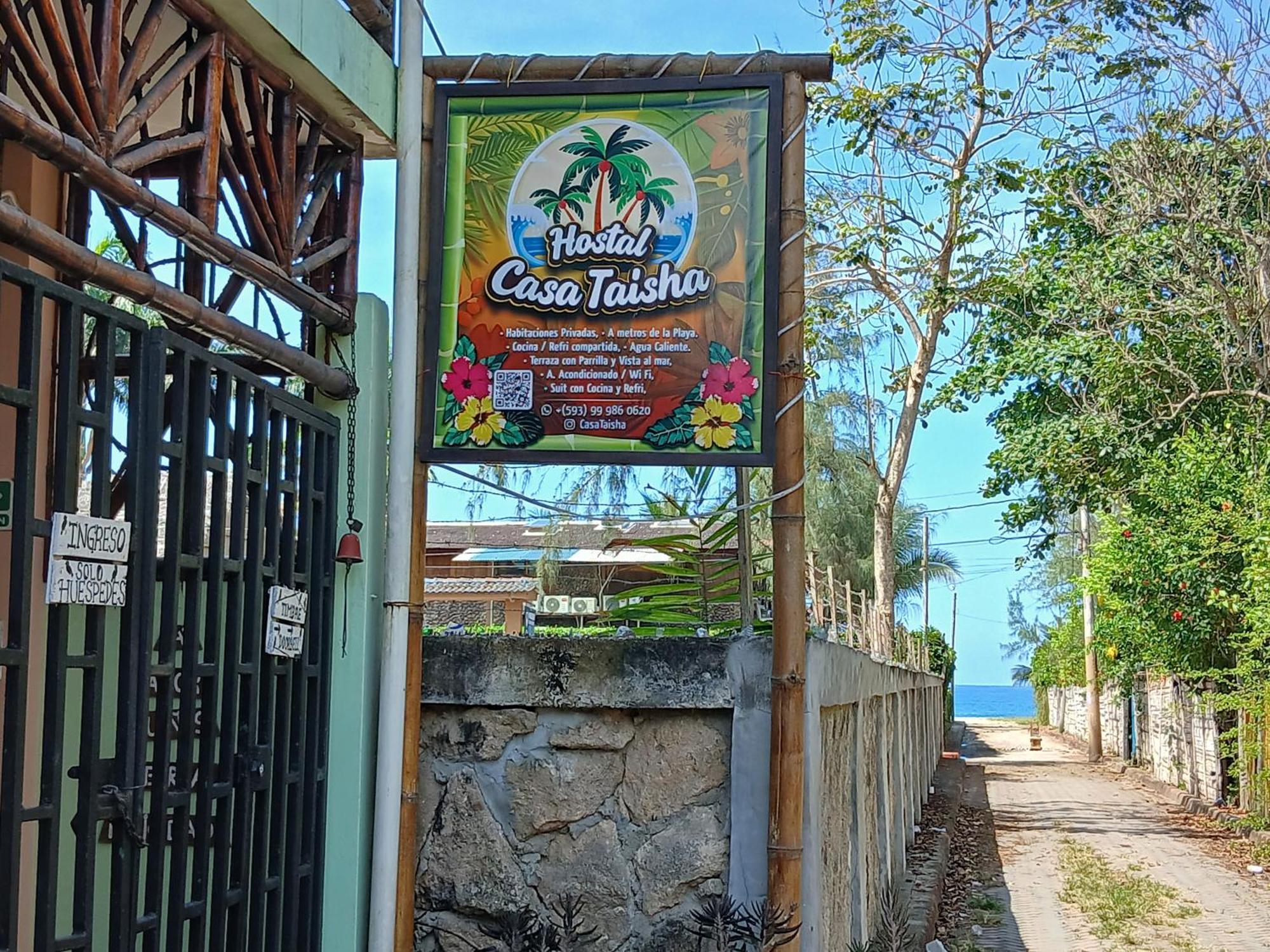Hostal Casa Taisha Montañita 外观 照片